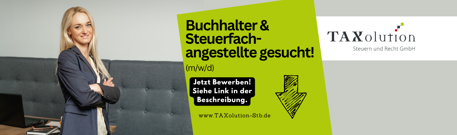Werde Teil unseres Teams bei TAXolution!