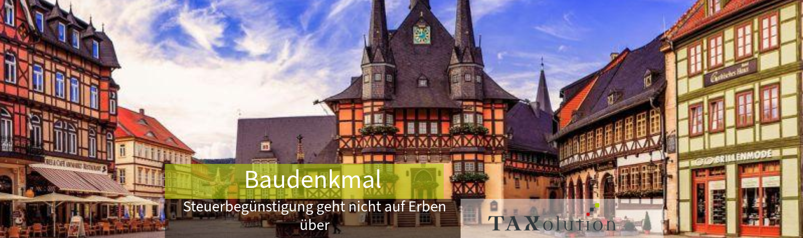Steuerbegünstigung für Baudenkmal: Abzugsbeträge gehen nicht auf Erben über