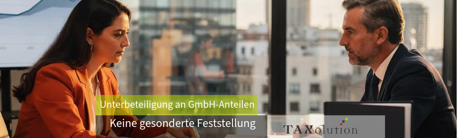 Unterbeteiligung an Kapitalgesellschaftsanteil: Keine gesonderte und einheitliche Feststellung
