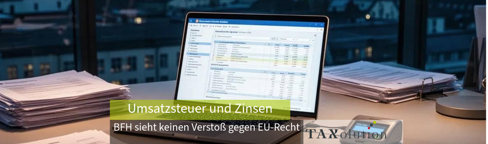 Umsatzsteuer und Zinsen